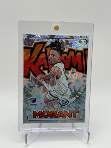 Ja Morant #4 2023 Panini Crown Royale Kaboom card