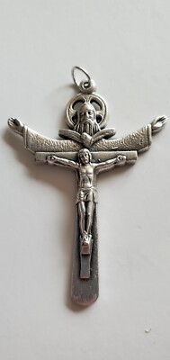 HOLY TRINITY CRUCIFIX MADE IN ITALY