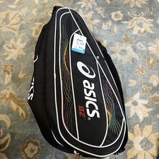 Asics Tennis Bag (BZ100 Bag) Multi Color 12 Pack racquet bag