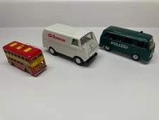 Tin toy buses- zz Germany, tonka, & Kovap