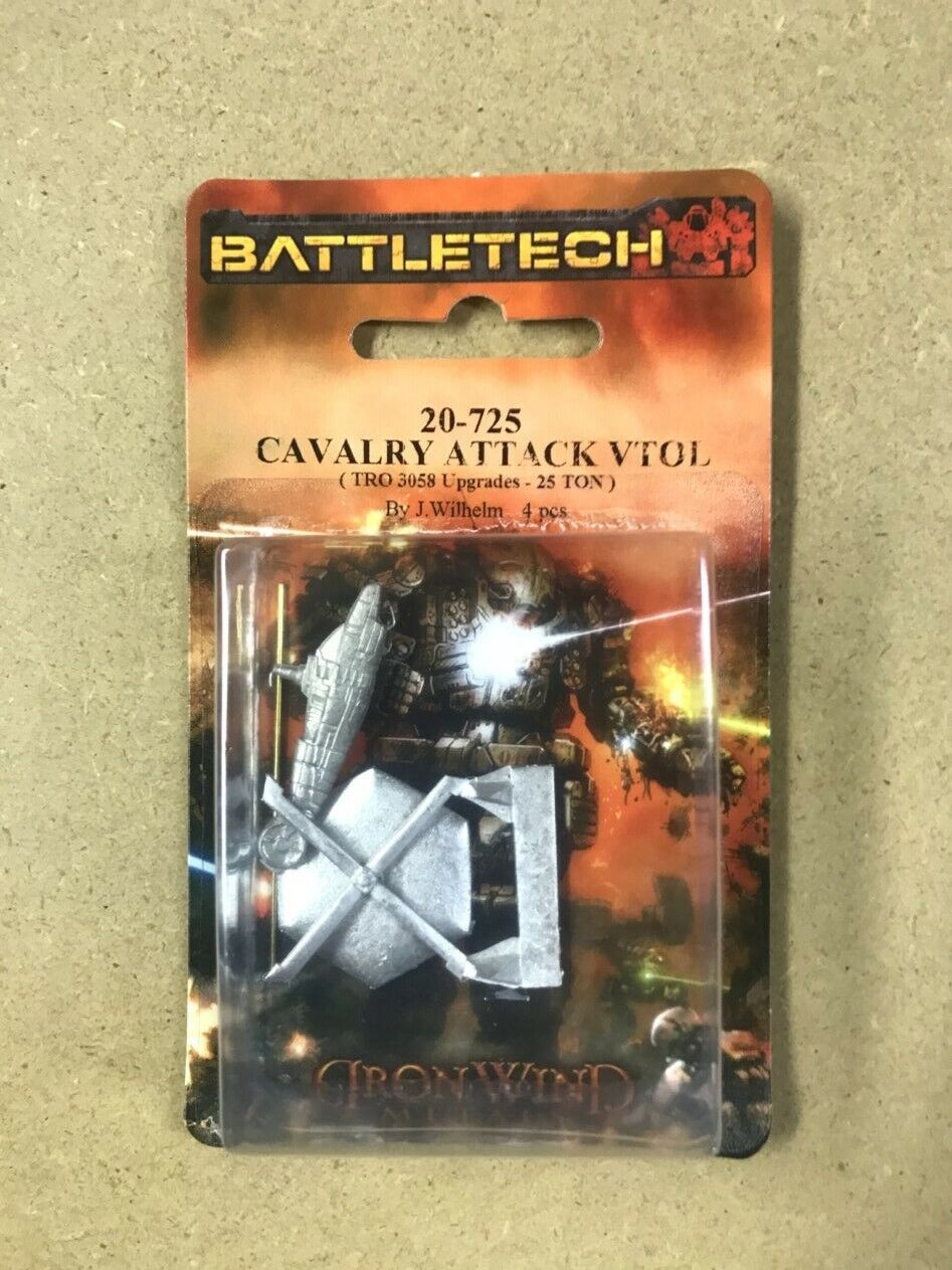 Battletech Miniatures - Cavalry Attack Helicopter - 20-725 - Iron Wind Metals