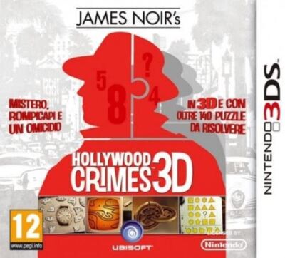 JAMES NOIR HOLLYWOOD CRIME 3DS SPIEL (ITALIENISCHE BOX MEHRSPRACHIG IM SPIEL)