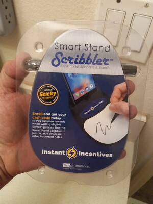 NEW Instant Incentives Smart Stand Scribbler (Phone Stand  Dry Erase White Board