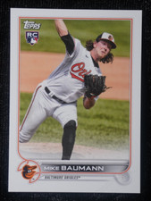 MIKE BAUMANN—2022 Topps Mini #502—ROOKIE CARD