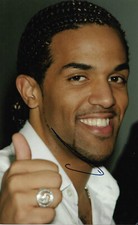 Craig David autograph signed 18x27 cm picture