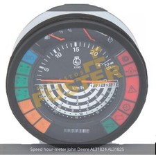 Al31824 Aftermarket Kmh Gauge Cluster Fits Jd Tractor 1040 1140 1640 1840