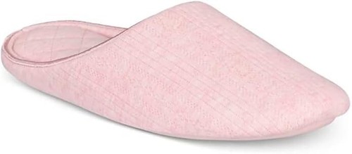 New Charter Club Pointelle Knit Closed-Toe Slippers Pink X-Large 11-12 - 第 1/7 張圖片
