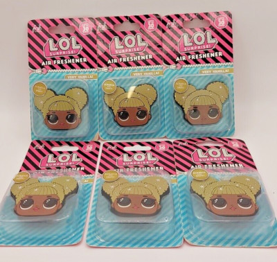 6 x L.O.L Surprise! L013 Queen Bee Vanilla Vent Lufterfrischer