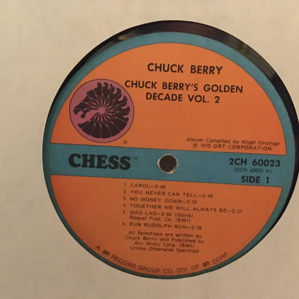 CHUCK BERRY: chuck berry's golden decade vol. 2 CHESS 12" LP 33 RPM Foto 4 de 4