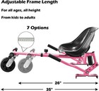 Hover seat Attachment, Hover Go Kart, Hoverkart For Electric Scooter