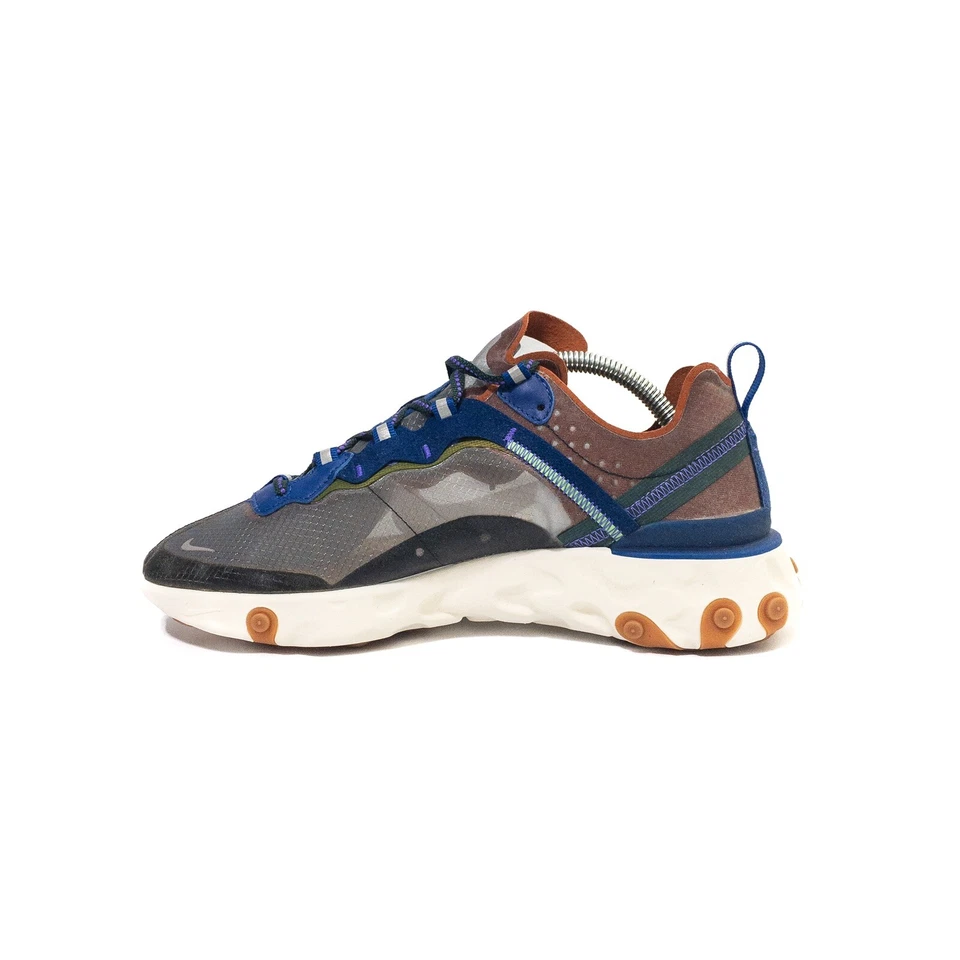 Nike Men’s React Element 87 Dusty Peach Atmosphere Grey Size 8 AQ1090-200 - Image 4 of 4