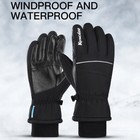 Winter Ski Gloves Waterproof Touchscreen Thermal Snowboard Full Finger Gloves