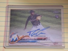 2018 Topps Chrome Tayron Guerrero Rookie Auto Autograph RC Marlins 