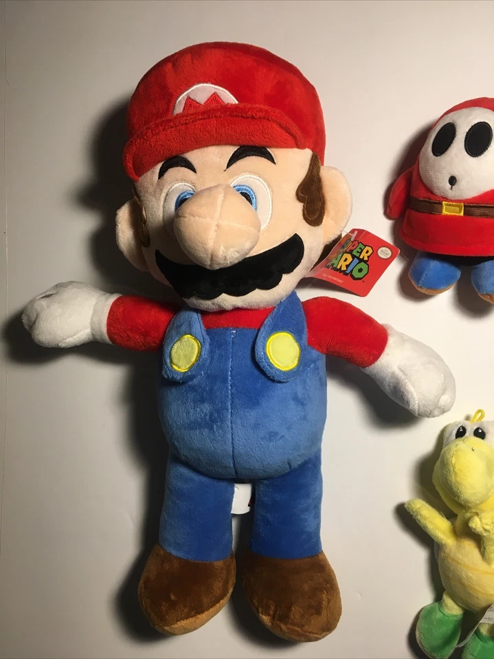 Nintendo Super Mario Shy Guy Koopa Troopa Plush Doll Large 18" New With Tag Lot - Image 2 of 4