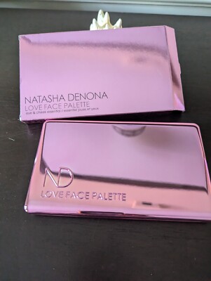 NATASHA DENONA Love Face Palette Eye & Cheek Essential NIB MSRP $62