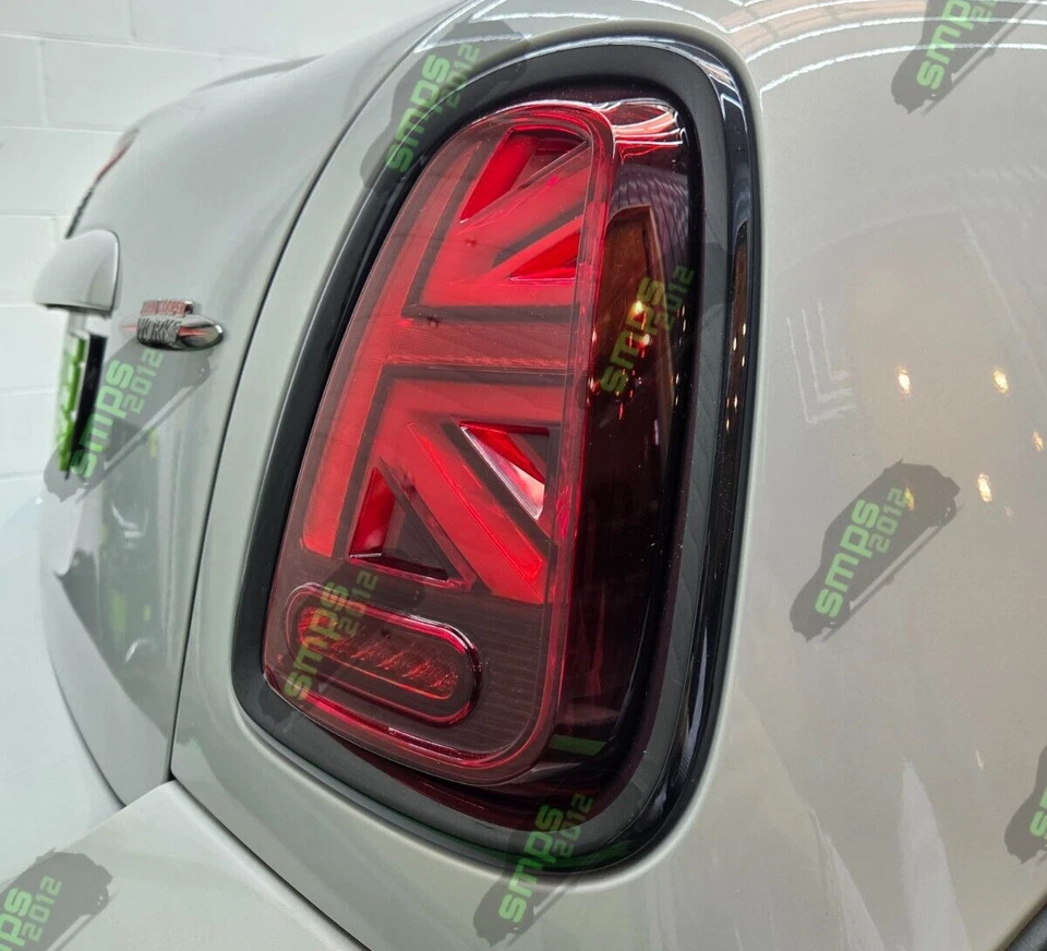 Original Mini R56 Schwarz Glänzend Heck Rücklicht Rand R57 R58 R59 - - Bild 3 von 4