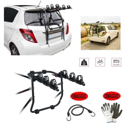 FÜR SKODA OCTAVIA 5P (05-08) FAHRRADTRÄGER HINTEN FÜR 3 FAHRRÄDER