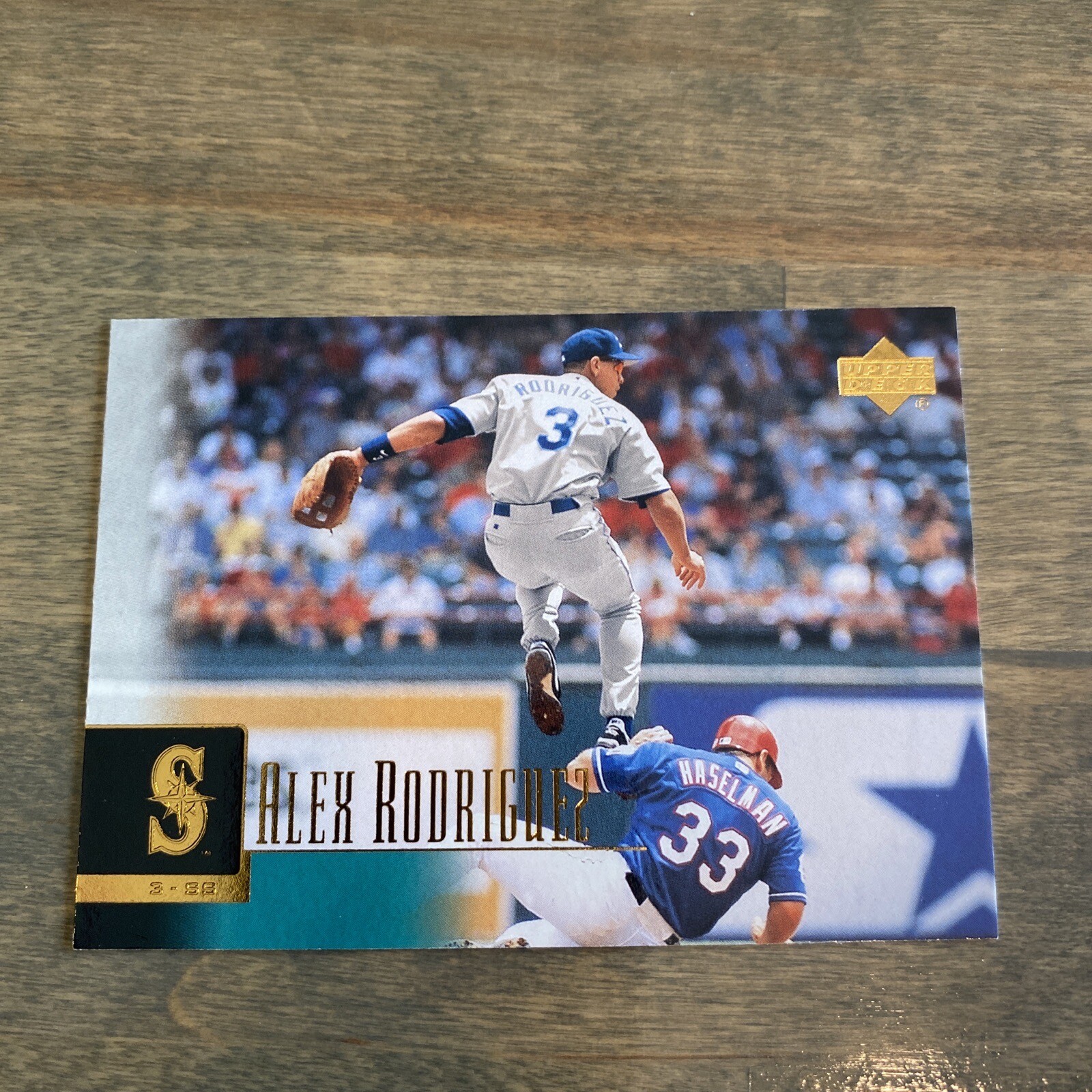 2001 Upper Deck Alex Rodriguez #82 Free Shipping Seattle Mariners A3