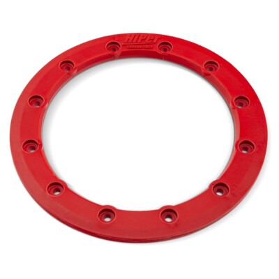 HiPer Technology Carbon Composite Standard Off-Road ATV Beadlock Ring 10'' Red