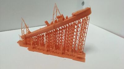 3D Printed 1/700 German Navy V25 minelayer Unpainted Model Kit HOT-