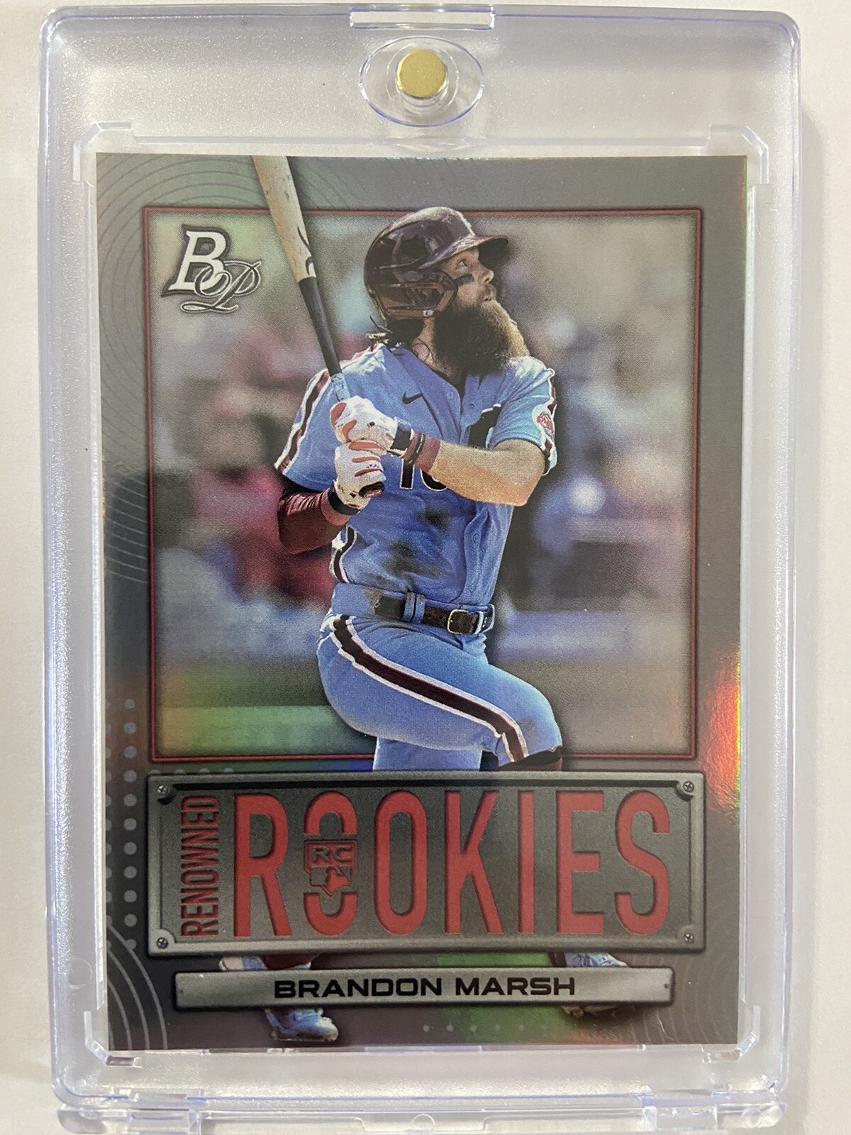 BRANDON MARSH 2022 Bowman Platinum Renowned Rookies #RR-1 RC!!!