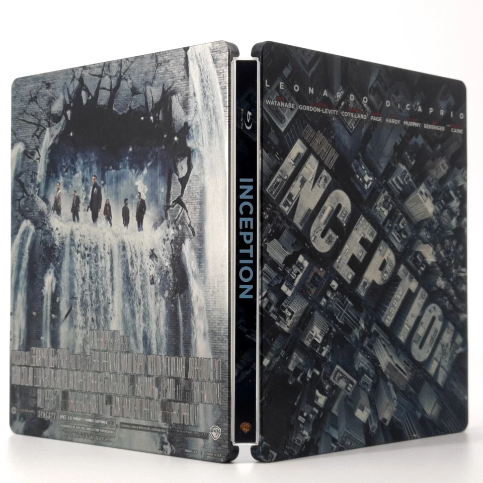 Inception (2010) | Steelbook | Blu-ray, Reg A | Warner Bros (USA), 2013 - Image 3 of 4