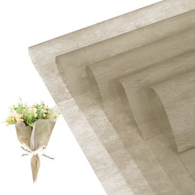 Tissue Paper for Flowers Bouquets (22''x17'', Tea Brown)(35Sheet) Wrapping Paper