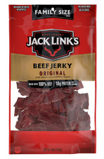 Jack Link s Beef Jerky, Made with 100 Beef, Original Flavor, 10g of Protein per