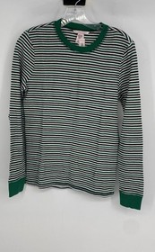 Victoria's Secret Womens Multicolor Striped 2-Piece Pajama Set Size Medium