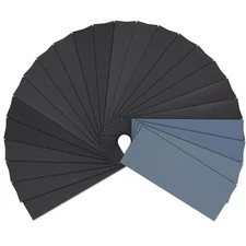 14 or 72 Sandpaper Sand Paper Sanding Sheet Assorted Auto Wet Dry Wood Car Metal