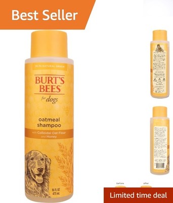 Moisturizing Oatmeal Dog Wash - pH-Balanced Formula for Sensitive Skin