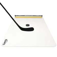 – Hockey Shooting Pad with Rebounder, 48'' x 24'' Professional Hockey Trainin...