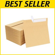 A7 5x7 Mailing Envelopes, Light Brown Kraft 1000 Pack
