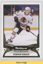 2021-22 Upper Deck Parkhurst Gold Lite FX Dominik Kubalik #128 READ 01td