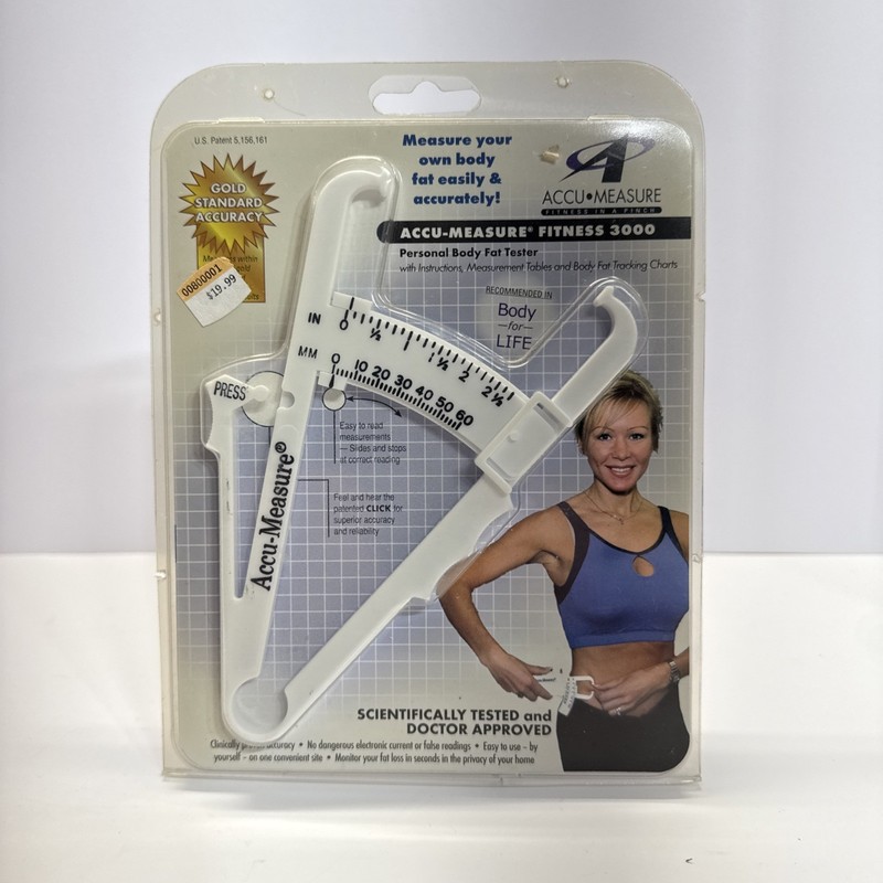 ACCU-MEASURE Fitness 3000 Personal Body Fat Tester New