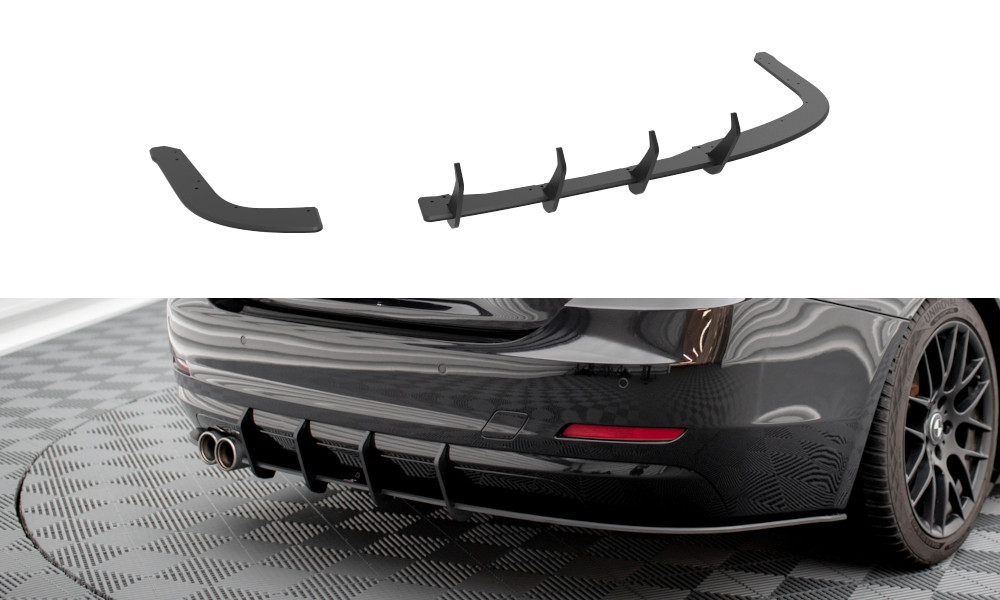 Diffuseur arrière Maxton BMW 4 F36 pour optimiser l'aérodynamisme avec style