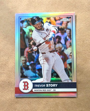 TREVOR STORY ~~~ REFRACTOR ~~~ 2026 topps chrome flagship parallel card #21