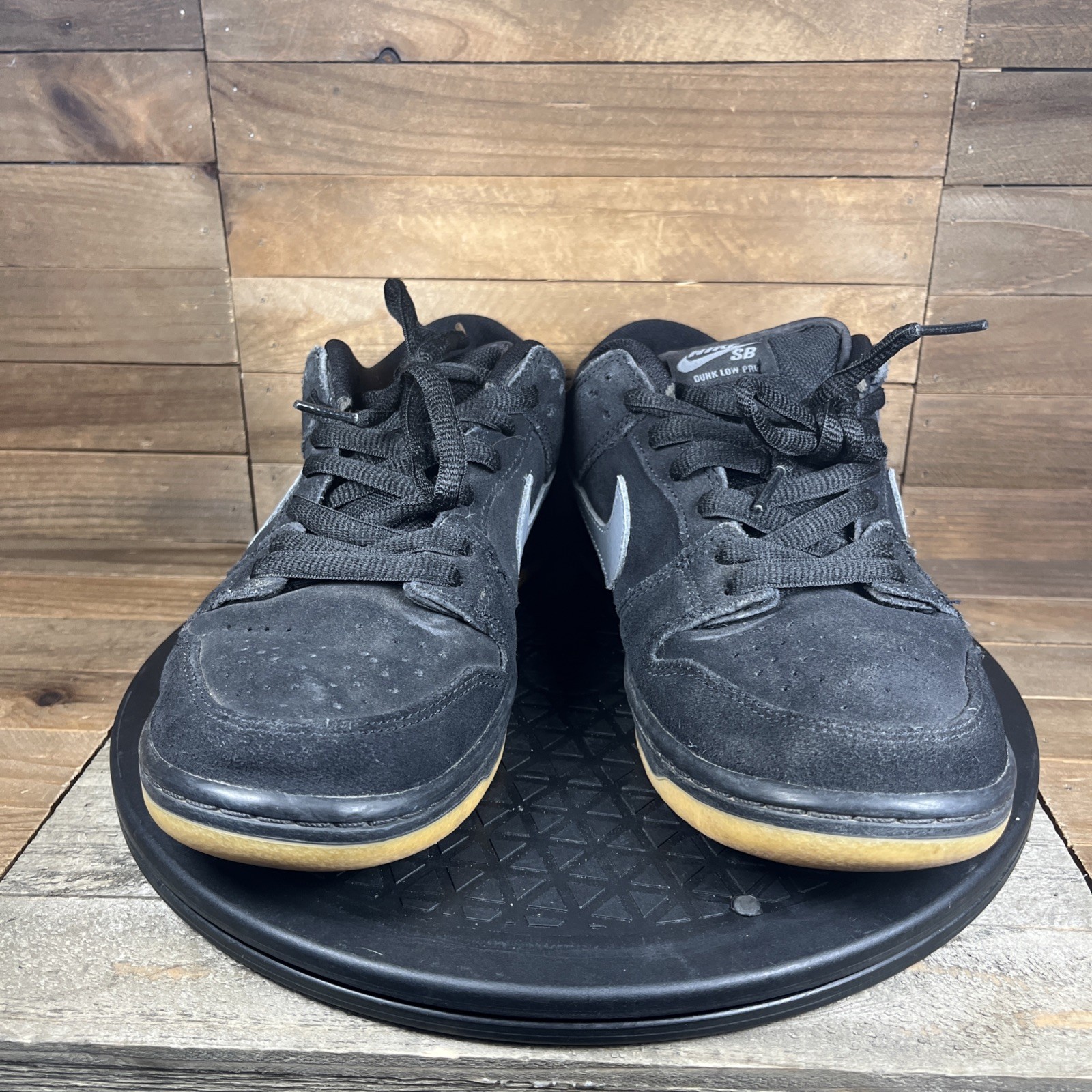 SAOLA Nike SB Dunk Low Pro Sneakers stringate da uomo taglia 8 5 nero grigio freddo nebbia