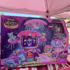 Magic Mixies Mixlings Magic Light Up Treehouse Magic Room Glow Magic Mixling
