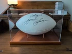 Lynn Swann Autographed Football Pittsburgh Steelers JSA COA