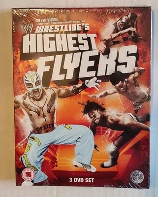 WWE WRESTLING'S HIGHEST FLYERS Silver Vision 3 DVD Set NEU OVP