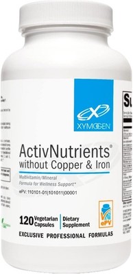 XYMOGEN ActivNutrients Without Copper & Iron - Multimineral Formula for Wellne