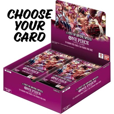 One Piece A Fist of Divine Speed OP11 Choose Your Card NM English