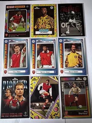Topps Decades 2025 1990´s Edition - Arsenal Lot zum aussuchen - Bergkamp Wright