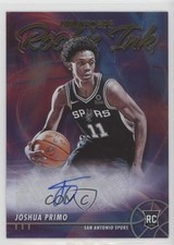 2021-22 Panini NBA Hoops Rookie Ink Joshua Primo #RI-JP Auto 0x1