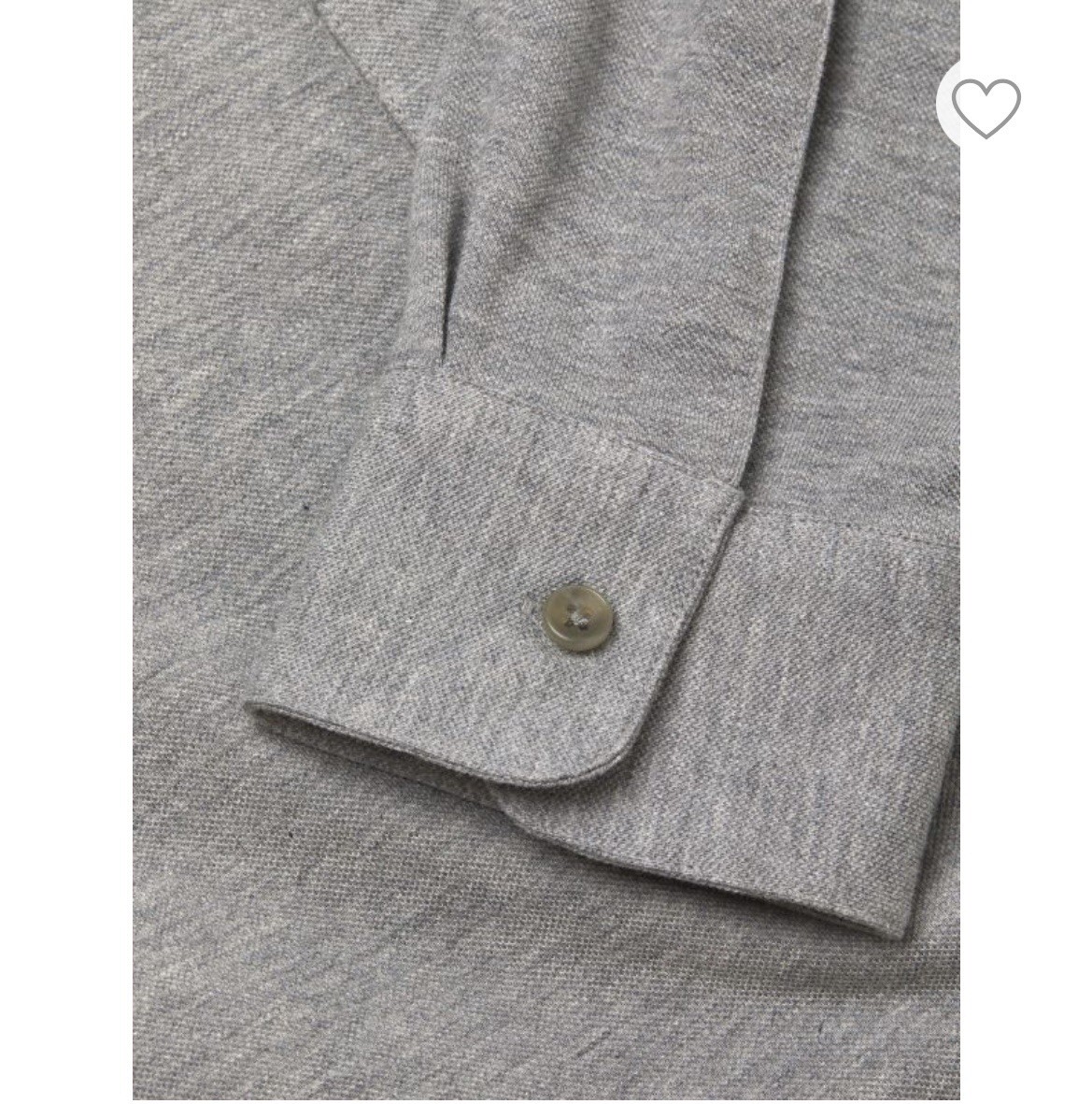 Vince Men's Long Sleeve Henley Cotton Tee Shirt Gray Black Size Large Basic image 2