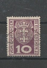 Danzig P 1 gestempelt