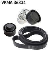 SKF Keilrippenriemensatz Vkma 36334 FüR Opel Vivaro X82 Bus Cdti Renault Trafic