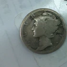1917-D 10C Mercury Silver Dime(37325-2)