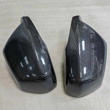Carbon Fiber Add-on Side Mirror Covers For Cadillac Cts 09-14 Cts-v 09-15